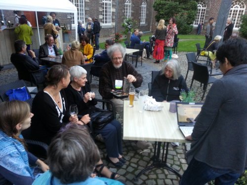 Members of the World Dreams Peace Bridge and friends in Rolduc, Netherlands 2011